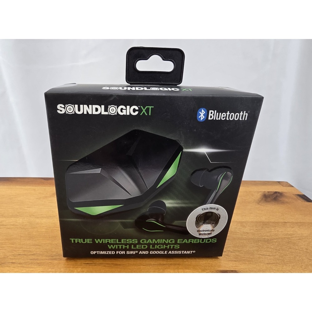 SoundLogic XT True Wireless Gaming Earbuds w/ LED Lights | New Sealed